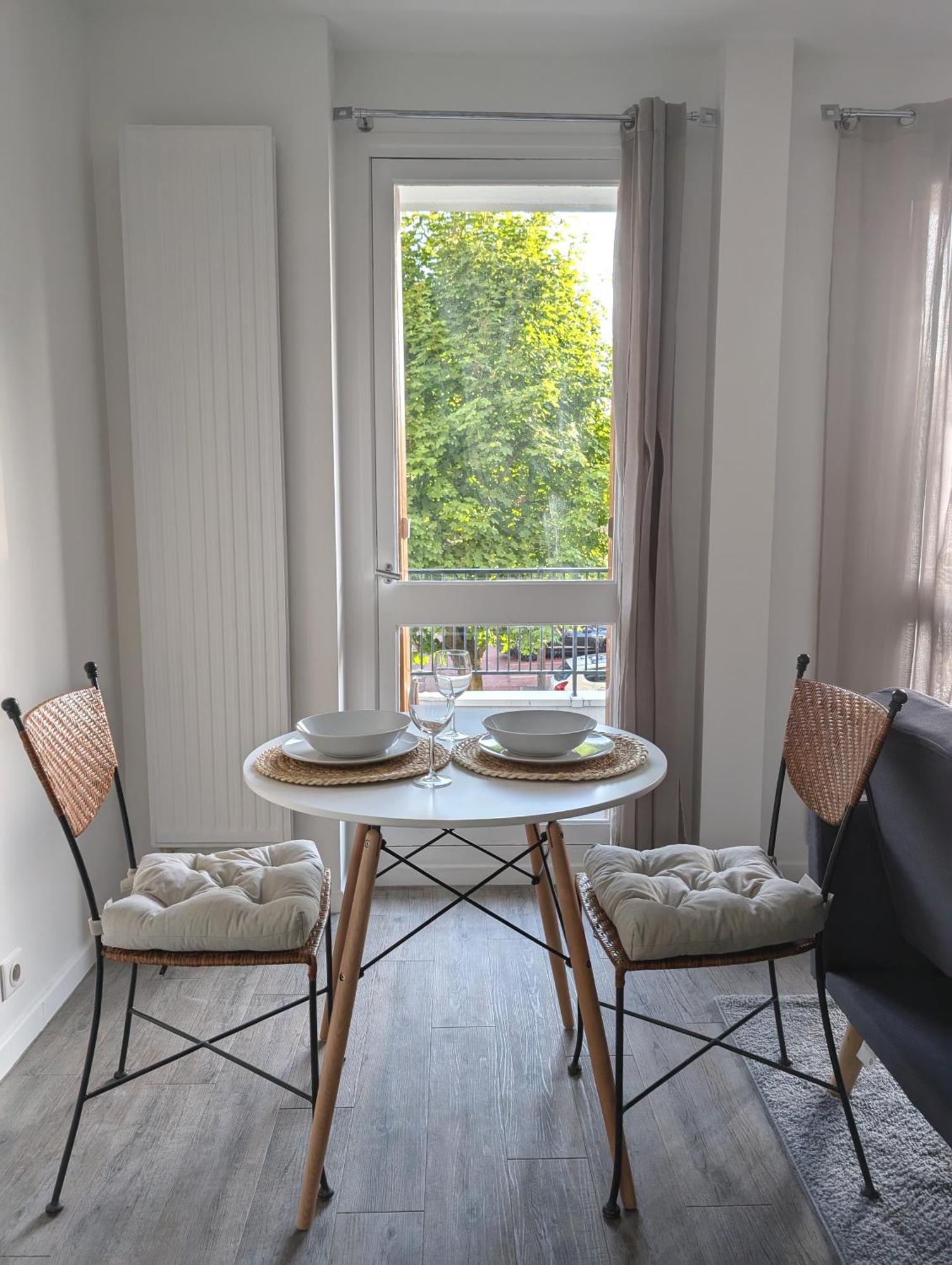Ferienwohnung Evasion La Defense - Balcon & Wi-Fi, A 10 Min De Paris Courbevoie Exterior foto
