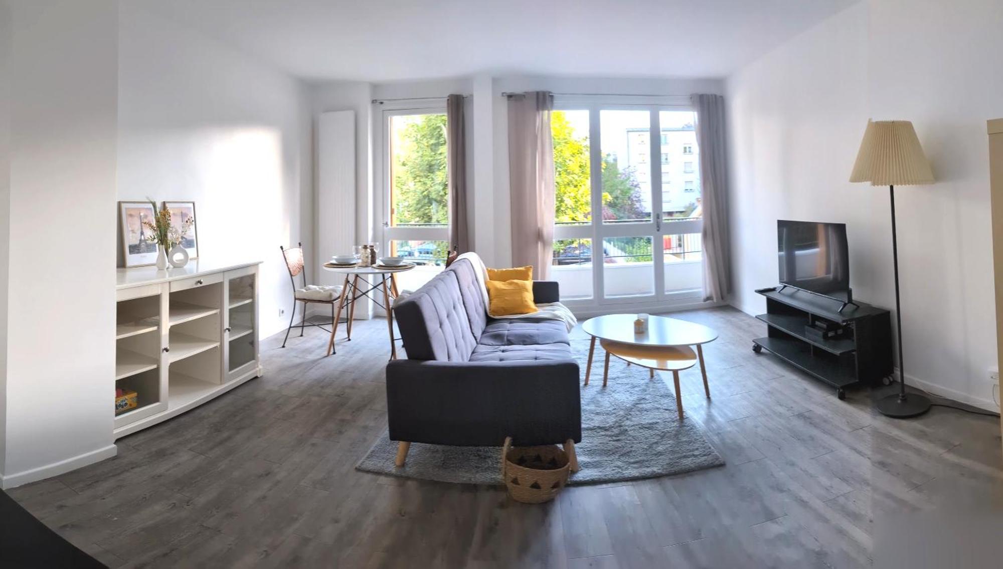 Ferienwohnung Evasion La Defense - Balcon & Wi-Fi, A 10 Min De Paris Courbevoie Exterior foto